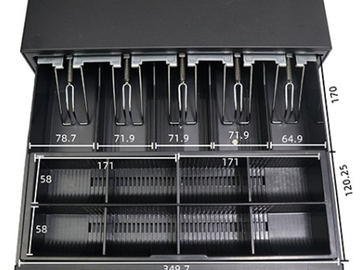 Agiler 5 Bills/8 Coin Cash Drawer (AGI-CD5080)